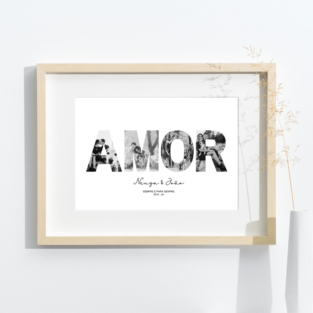 Quadro Amor | Personalizado