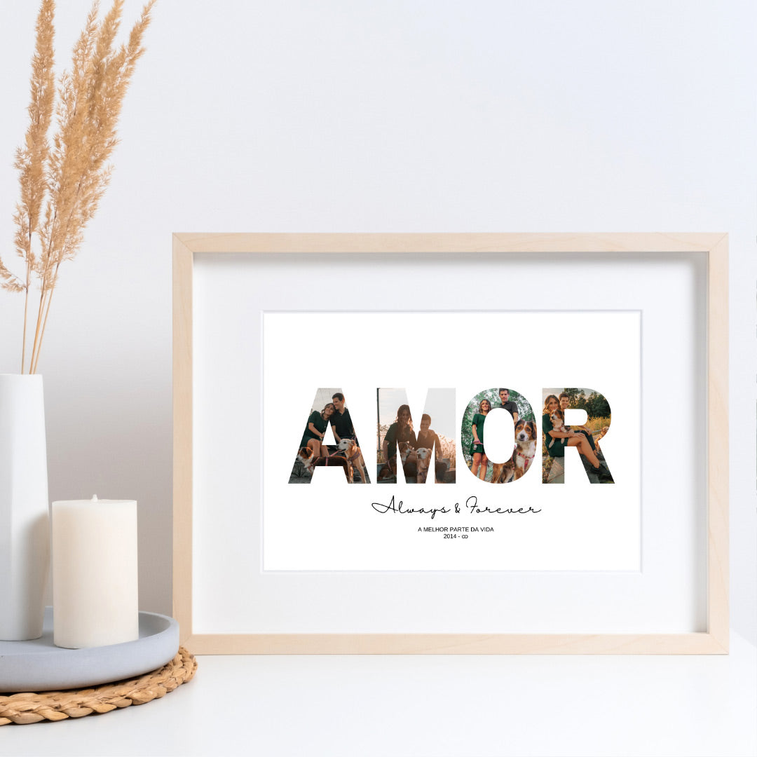 Quadro Amor | Personalizado