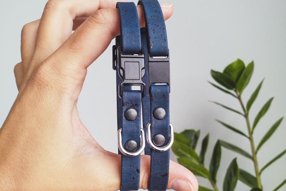 Coleira Corky Navy Mini