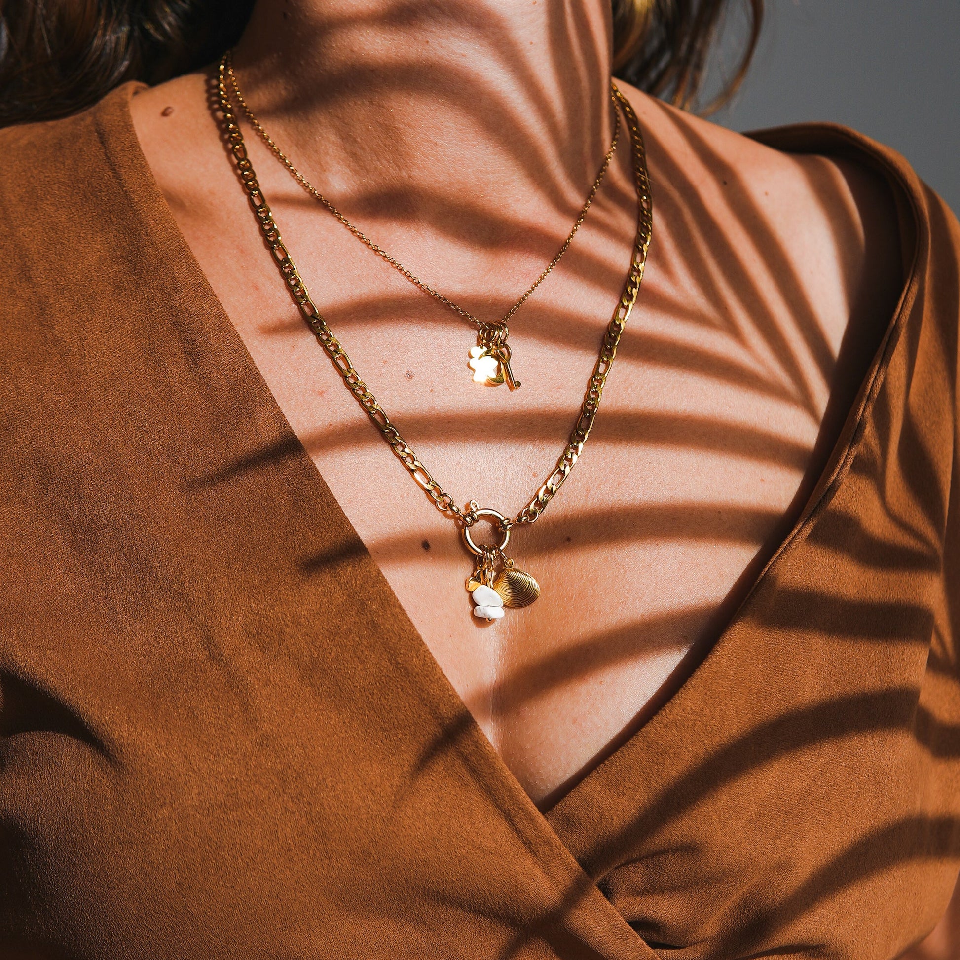 colar dourado aço inox my golden girl joalheria bijuteria