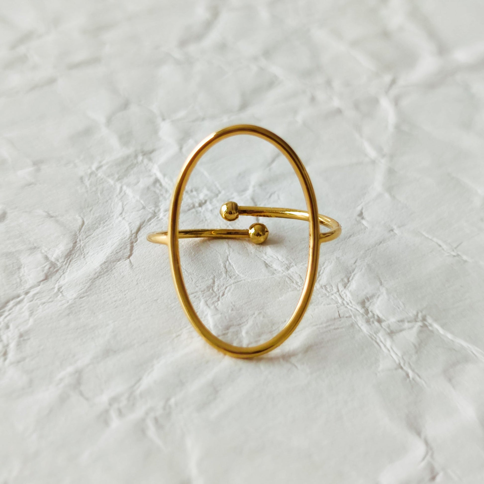 anel dourado aço inox my golden girl joalheria bijuteria