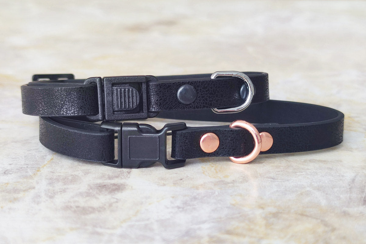 Coleira Sparkle Black Mini
