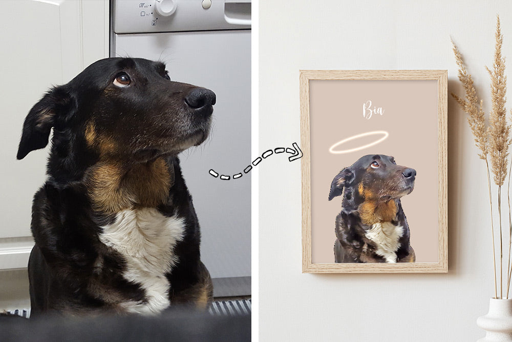 Retrato | Memorial personalizado de animal