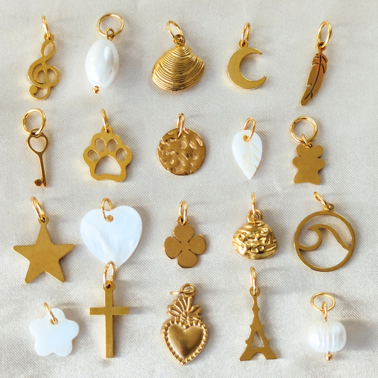 Pendentes, medalhas, charms Mix&Match Gold