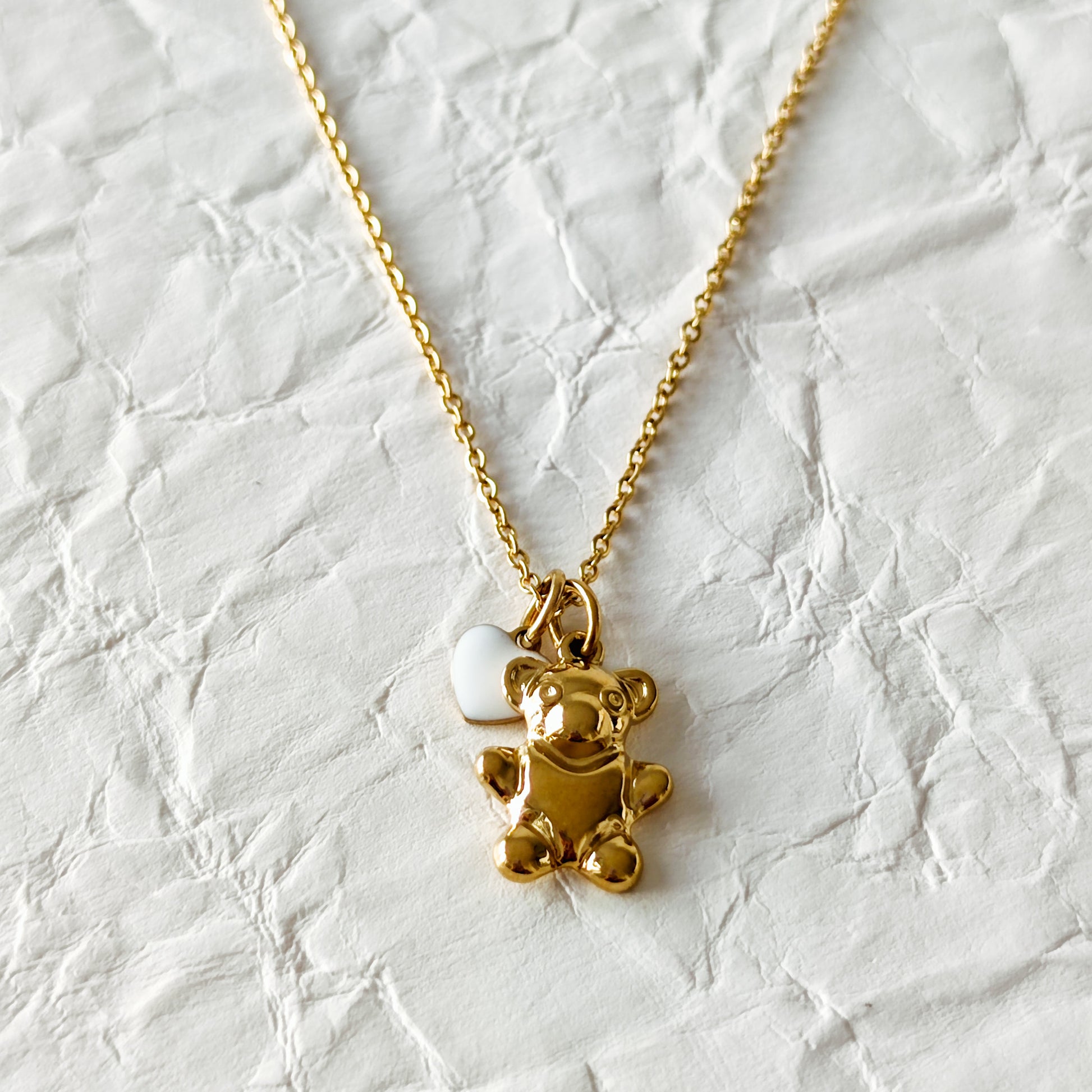 colar dourado aço inox my golden girl joalheria bijuteria